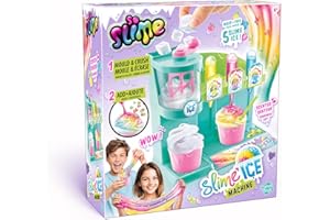 Canal Toys - So Slime - Kit Slime Ice Machine - Crée des Glaces Parfumées Uniques et Amusantes - Idée Cadeau Enfant 6 Ans + - Loisirs Créatif - Jouet Enfant - 5 Glaces - Activité Manuelle - SSC 310