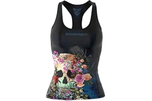 SMMASH Tank-Top für Damen, Top Ärmellos für Sport Outdoor OCR Cross-Training Fitness Yoga Gym, Atmungsaktives Funktionsshirt, Sporttop, Sportshirt, Professionelle Sportbekleidung