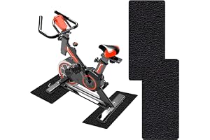 PEEXTBB Golvskyddsmatta för träningsutrustning motionscykel, 28 x fitnessunderlag för träningsutrustning, tjockt träningsrum golvmatta ljudisolerande underlag