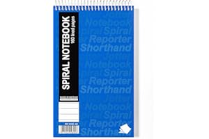 Silvine Spiral Office Reporters Notebook, 160 pages 80 sheets 127x203mm [Pack 10]