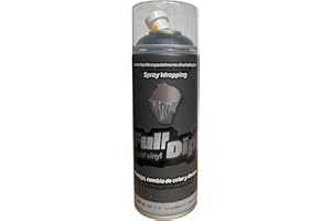 Dip Full Color Spray Liquid Vinyl Solide 400 ML - Noir
