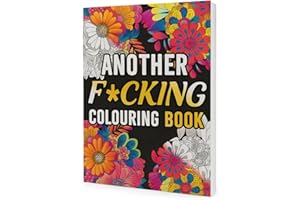 WORLD OF WALLCHARTS Adult Colouring Book – Colouring Book for Women - Rude Sweary Stress Relief with Cheeky Quotes & Humorous Designs | 96 Pages | Gift for Her, Him & Coworkers
