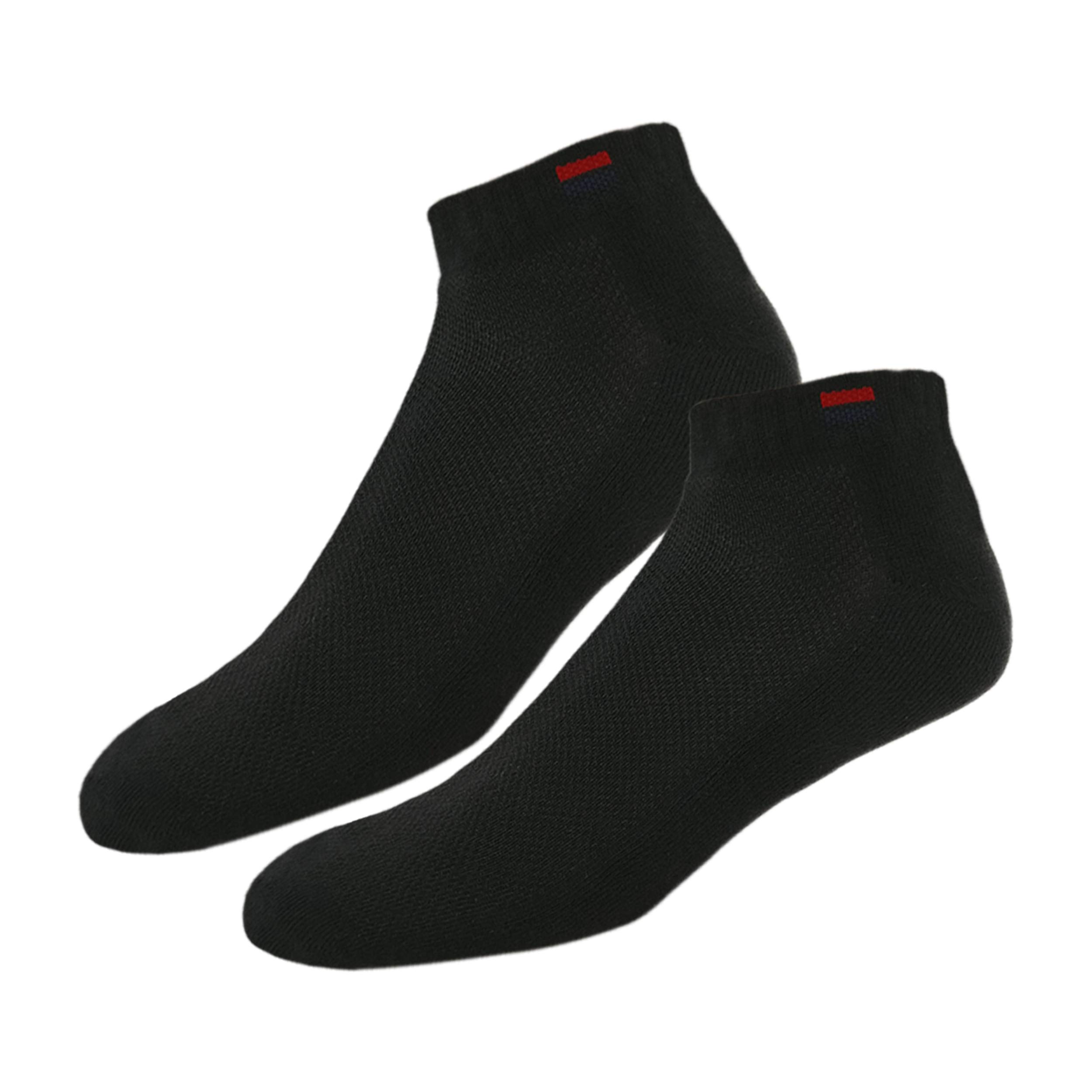NAVYSPORT Socks for Men Solid Ankle Length Cotton Socks, Free Size, Pack of 3 (Multicoloured) - Image 3