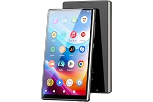 5 Zoll MP3 Player mit WiFi Bluetooth-Fanvace 80GB Android Octa-core MP4 Player, 1080P IPS Touchscreen, HiFi MP3 Player mit Lautsprecher, Installiert Spotify, Audible, Amazon Music, Deezer, Play Store