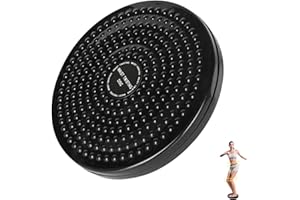 ‎MAGIC SELECT Twist Waist Disc. Twisting Machine Fitness Board Rutschfest, Taillentwister Drehscheibe, Twister mit Massage, Hüfttrainer für Zuhause, Aerobic Fitneßscheibe zur Fettverbrennung & Bauchtraining.