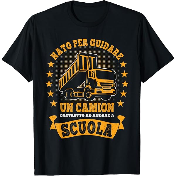 Sono Un Camionista Amante dei Camion Maglietta