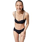 Straplez Bikini &Uuml;st&uuml; Kaplı Drape Detaylı