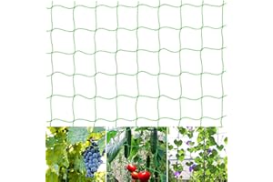HFYMXNB Red de Enrejado,Jardín Enrejado Red Plantas,Trellis Red de Jardín,para cosechar pepinos, Tomates y Plantas trepadoras，1,8 x 2,7 m