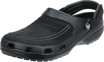 leather crocs for men