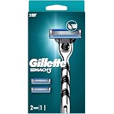 Gillette Mach3 Razor + 2 Replacement Razor Blades