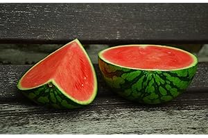 MES GRAINES POTAGÈRES Lot de 25 Graines de Pastèque Crimson Sweet - Rafraîchissant et Diététique - variété à fruits ronds, à chair rouge très sucrée, pouvant atteindre 15 kg - Fort Rendement et Production - Riche en Eau