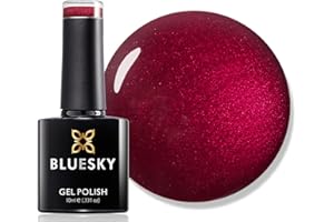 Bluesky Gel Nail Polish, AW2020, Lady Snow Autumn and Winter 2020 Collection - Bansko, Aw2016 Red, Long Lasting, Chip Resistant, 10 ml (Requires Drying Under UV LED Lamp)