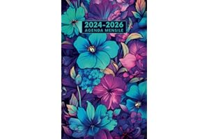 Pianificatore Tascabile 2024-2026 - Organizzazione, Produttività e Successo Personale: Agenda Mensile Compatta 24-26, Calendario Personalizzato, ... il Tuo Tempo e Realizza le Tue Ambizioni!