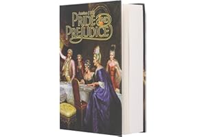 HOZEE Diversion Buchtresor, Mehrzweck-Buchtresor aus Metall mit Schlüsselschloss, Geheime Versteckte Safe-Schlossbox Große Spardose mit Hoher Kapazität, 8,7 X 6,0 X 1,8 Zoll