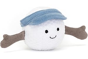 Jellycat Amuseable Sports Golf Ball - H : 6 cm x L : 6 cm