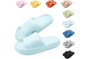 Shorant Cozy Slides Original rutschfest Badeschlappen Damen Cozisliders Original Damen Wolken Schlappen Original Comfort Hausschuhe Herren Sommer Weiche Badelatschen