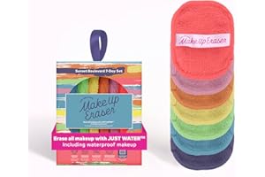 ‎MAKEUP ERASER Makeup Eraser, 7-Tage-Set, entfernt sämtliches Make-up nur mit Wasser, einschließlich wasserfester Wimperntusche, Eyeliner, Foundation, Lippenstift und mehr!