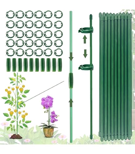 6 Koperdraad Voor Tuinieren, Elektrocultuur Koper Tuinieren Antenne 12 Inches Elektrocultuur Plant Stakes Elektrische Teelt Tuinieren Koperen Coil Voor Tuinplanten Groenten