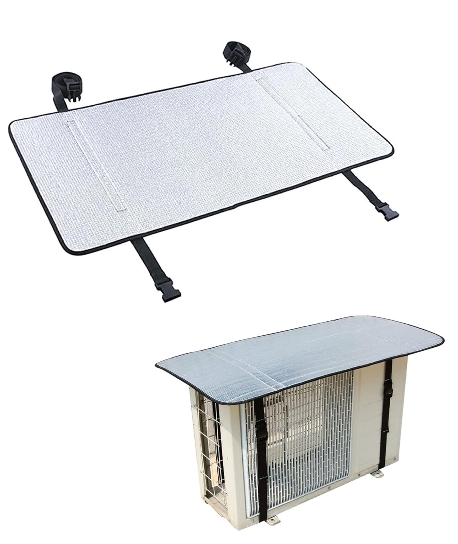 Ac Outdoor Cover, Ac Covers for Split 1.5 t, Ac Thermal Cover Outdoor Unit Rain Snow Protection Sun Heat Protection Sun Shade