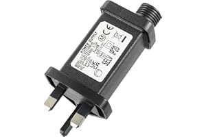 SIGANDG 31V 6W Transformer Plug IP20 Power Supply Adapter with 8 Lighting Modes, Timer and Memory Function for Christmas Tree Lights, Icicle Lights, Fairy Lights, Colourful Lights, Flashing Lights