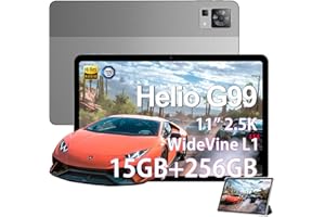 DOOGEE Tablet T30 PRO 11 cali, tablet z Androidem 13, 15 GB RAM+256 GB ROM/TF 2TB, tablet w ofercie, Helio G99 Octa-Core do gier, WiFi-6/8580mAh/33W PD/Widevine L1, tablet ze skórzanym etui