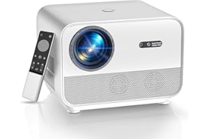 【Auto Focus/Keystone + Android APPS】 Videoproiettore, FunFlix A1 Proiettore WiFi Bluetooth 800 ANSI, nativo 1080P Full HD, Zoom 50%, Proiettore 4K Home Cinema 300'' Supporta IOS/USB/HDMI/PS5/PPT