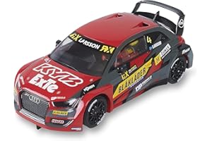 Scalextric - Coche de carreras ORIGINAL - Coche Slot escala 1:32 (Audi S1 RX Blaklader)