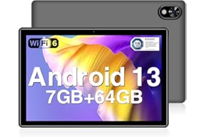 DOOGEE U9 Tablet 10 Pulgadas Android 13 Tablet Niños 7GBRAM+64GBROM(TF 1TB),TUV Certificado,5060mAh Batería Tablet Infantil Pantalla IPS HD, 5MP Cámara,3.5mm Jack Auriculares/BT 5.0/WIFI6/OTG-2024