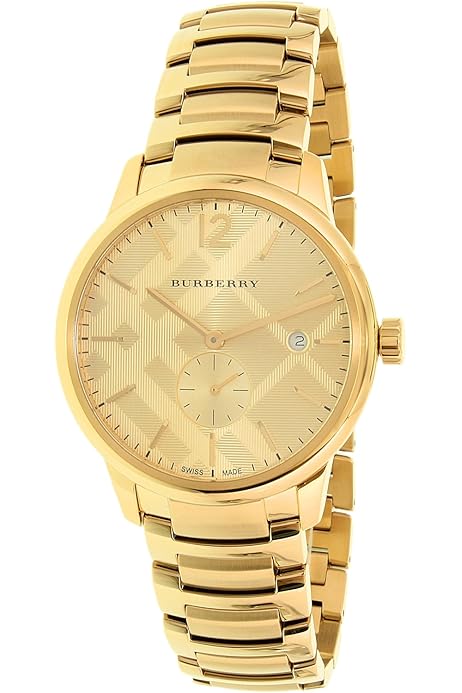 burberry watch mens yellow