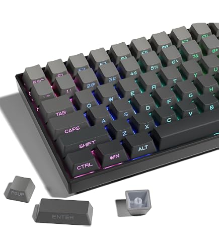 HITIME x XVX Venom Keycap Set ABS+PC, 120 Keys Keycaps : Amazon.ae