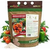 CULTIVERS Calcium fertilizer for tomatoes and peppers 1 kg | Soluble ecological fertilizer for horticultural crops | Calcium
