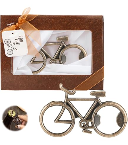 Lezed 10 Portachiavi Apribottiglie A Forma Di Bicicletta: L'accessorio Perfetto Per Ciclisti! - 5