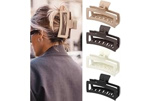 ‎PROPOG PROPOG Haarklammer Große 13cm, Haarspange Rutschfester Haarspangen Damen Claw Clip Hair Clip Extra Große Haarklammern für Dickes Haar Langes Haar