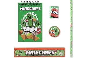 Disney STATIONERY SET 5 PCS MINECRAFT (12x4)