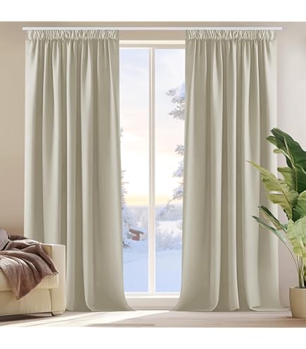 Hpd Half Price Drapes Bellino Boch-Pl1604-84 Rideau Occultant 127 X 213 Cm (1 Panneau), Lumière Hpd Half Price Drapes Bellino Boch-Pl1604-84 Rideau Occultant 127 X 213 Cm (1 Panneau), Lumière