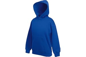 Fruit of the Loom Pull-Over Classic Hooded Sweat Shirt à Capuche Garçon