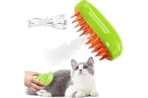 OneNine Spazzola a vapore per gatti, spazzola a vapore per gatti, spazzola multifunzione per gatti e cani