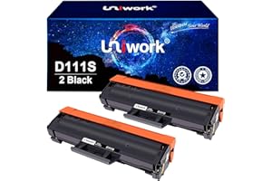 Uniwork MLT-D111S Compatibili per Samsung MLT-D111L D111S Toner per Xpress SL M2026W M2070 M2070W M2070FW M2026 M2020 M2020W M2022 M2022W M2070F M2078W M2021 M2021W M2078W (Nero, 2-Pack)