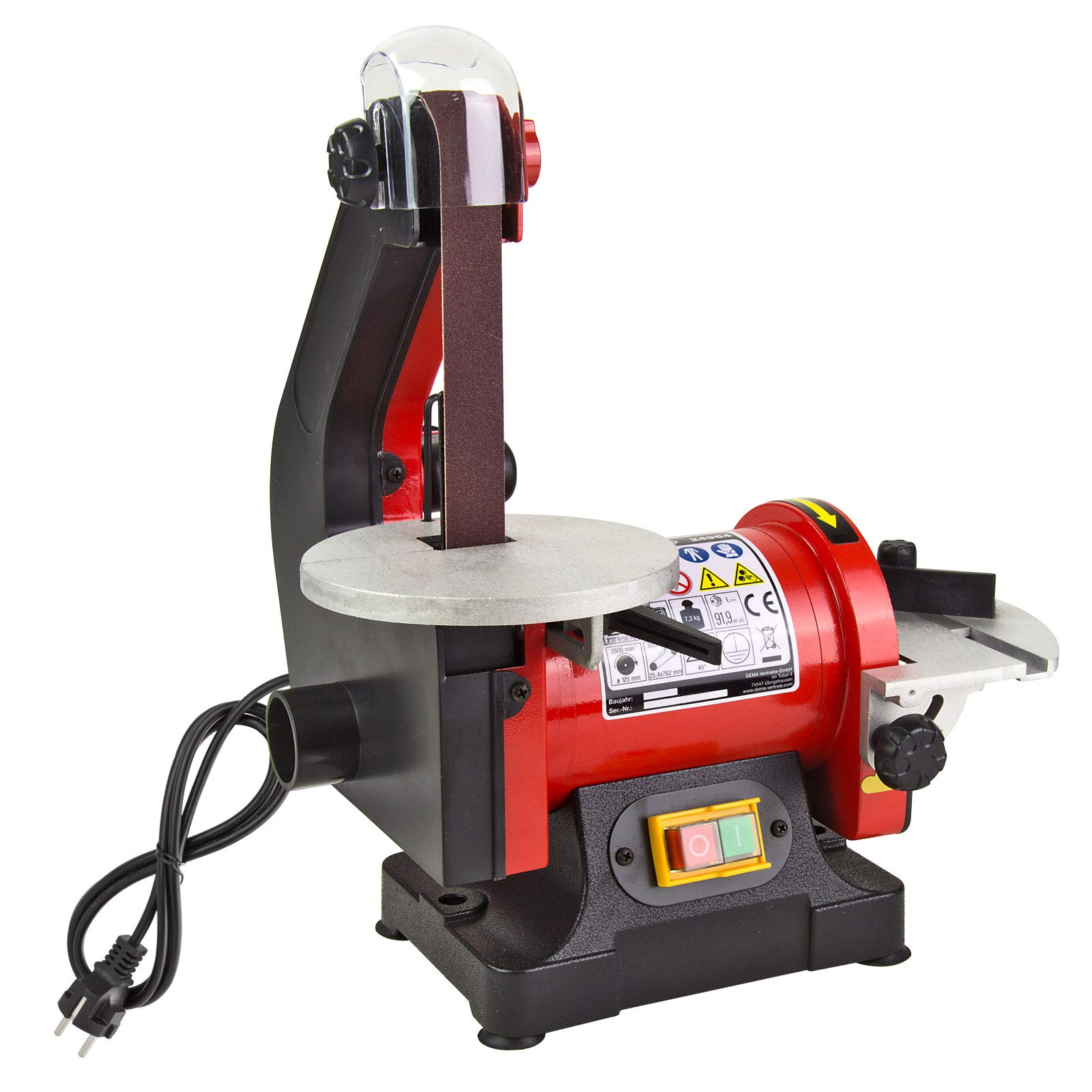 band tellerschleifer test