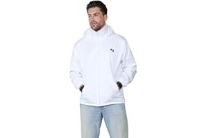 Nathnic® Men's Women's LAWN Bowling Hooded Fully Fleece Lined Waterproof Jacket - Adults Unisex Club Logo Sport Outdoor BODYWARMER & TROUSERS with Black Logo Bowls Plus Size S-XXL