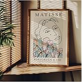 Fark Tanıtım Matisse &Ccedil;er&ccedil;evesiz Poster, Modern Dekoratif &Ccedil;er&ccedil;evesiz Poster, Tablo, Matisse-9, 50 x 70