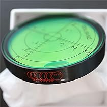 Livella A Bolla Circolare In Alluminio - D30mm, Verde, Per Misurazione Orizzontale - Foto 11