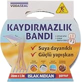 Vodaseal Islak Mekan Kaydırmazlık Bandı, 36mmx2.5, Şeffaf