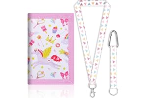 Liwein Portefeuille pour Enfants,Porte Monnaie Enfant,Cadeaux Parfaits pour Filles Garçons(Couronne de Pégase)