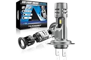 NOVSIGHT H7 Automotive Car LED Headlight Bulbs 60W 12000 Lumens Xenon White 6500k