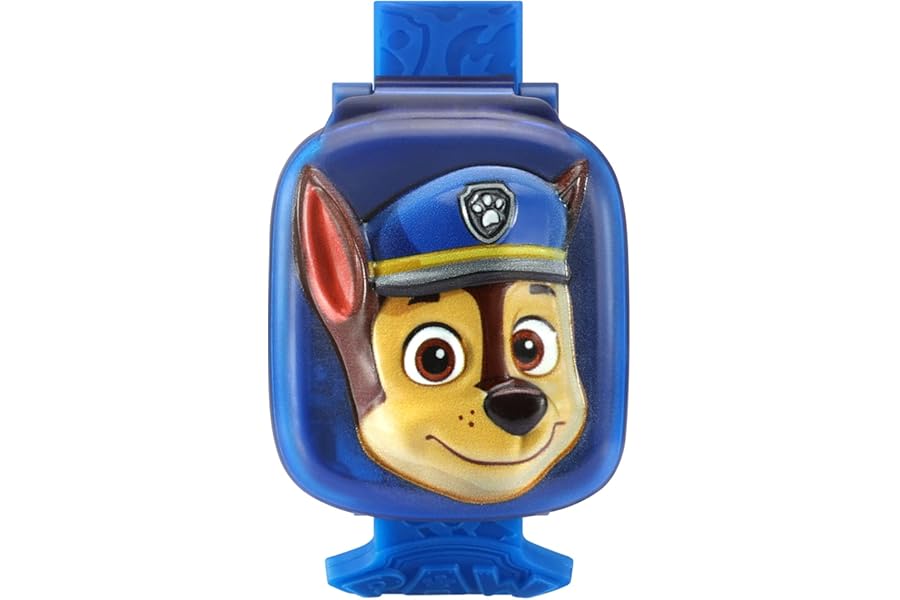 VTech PAW Patrol: Learning Watch Chase, Official PAW Patrol Toy, Toddler Watch with Stopwatch, Timer, Alarm & Games, Educational Gift for ages 3, 4, 5, 6+ Years, English Version