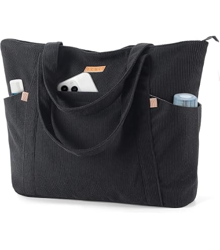 Sac Cabas Femme Velours Côtelé Décontracté ┃ Grand Format ┃ Élégant & Confortable – Belle & Sac Sac Cabas Femme Velours Côtelé Décontracté ┃ Grand Format ┃ Élégant & Confortable – Belle & Sac