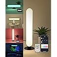 ALANTOP Smart Desk Lamp with WiFi APP Control - Compatible with Alexa and Google - Adjustable White and RGB Colors, Music Sync USB Bedside Lamp - Perfect for Bedroom, Gaming Lamp, Home Office