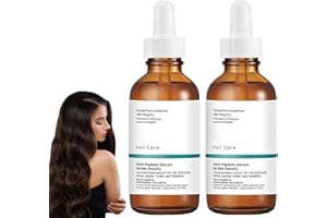 CHICNANA Hair Growth Serum,Multi-Peptide Hair Growth Serum,Hair Serum,Multi-Peptide Hair Serum For Hair Growth Scalp Serum Hair Care Oil,Denser And Fuller Looking Hair, 60 ml(2PCS)
