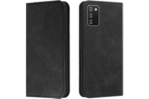 Mo-Somnus Compatible with Samsung Galaxy A02S /M02S Case, Protective Case Samsung A02S /M02S, Magnetic PU Leather Case Flip Mobile Phone Case Samsung A02S /M02S, Foldable Samsung A02S/M02S Flip Case